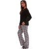 Just Love Womens Ultra-Soft Pajama Pant Set with Matching Socks - 3 Piece Micro Fleece PJ Set - 2 of 4
