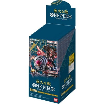 Bandai One Piece Card Game Mighty Enemies (OP-03) Booster Box (Japanese) - 24 Packs