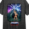 He-Man & Masters of the Universe Women's Black Heather Sleep Shirt - 2 of 2