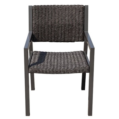 Venice 2pk Dining Chairs - Gray - Courtyard Casual