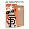 MLB San Francisco Giants 2'x4' Wood Toss Game Set - 3 of 4