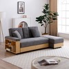 NicBex Couches for Living Room L-Shape Sectional Couch with Chaise Modern Upholstered Deep Seat Modular Couch, No Assembly Required - 2 of 4