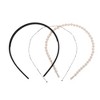 Unique Bargains Women's Solid Color Hairband 1 Set - 4 of 4