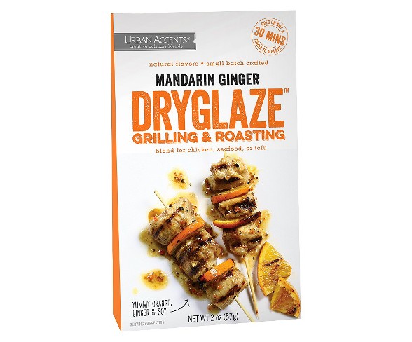 Urban Accents&#174; DryGlaze&#153; Mandarine Ginger Grilling & Roasting 2 oz