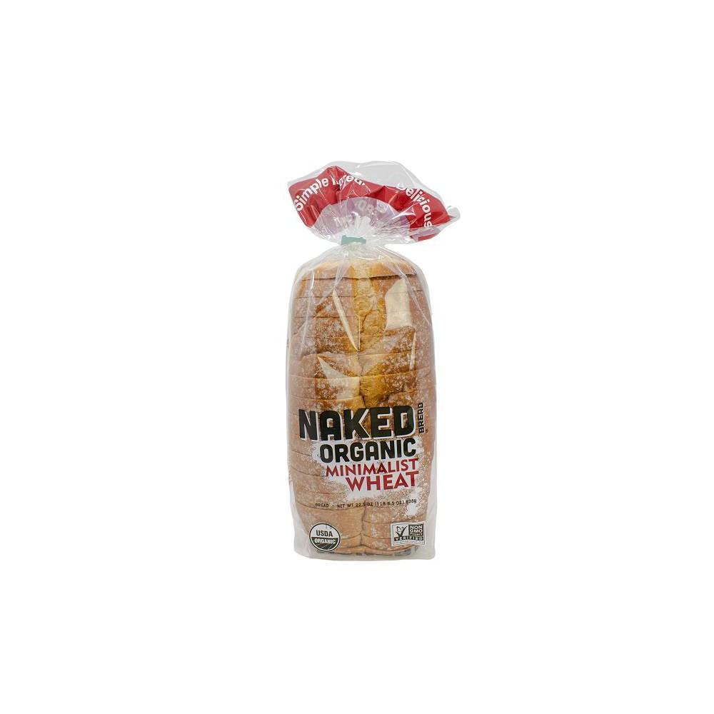 Franz Naked Organic Minimalist Wheat Bread - 22.5oz