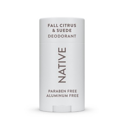 Native Limited Edition Fall Getaway Deodorant  - Fall Citrus & Suede- 2.65oz
