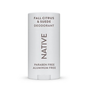 Native Limited Edition Fall Getaway Deodorant  - Fall Citrus & Suede- 2.65oz - 1 of 4