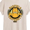 Women's - Garfield - University Oversized Graphic T-Shirt - 2 of 4