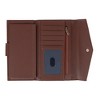 Buxton Women's Tooled Leather Organizer Clutch - 2 of 4