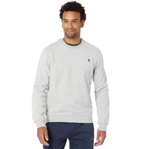 U.S. Polo Assn. Men's Long Sleeve Popover Crew Neck Fleece Sweatshirt - 1 of 3