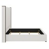 MaseiKar 67.5" Tall Headboard Upholstered King Size Bed, Box Spring Needed - 4 of 4