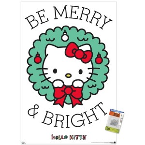 Trends International Hello Kitty: 17 Holiday - Be Merry & Bright Unframed Wall Poster Prints - 1 of 4