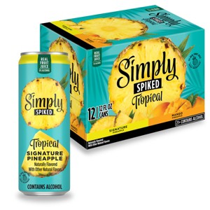 Simply Spiked Tropical Variety Pack - 12pk/12 fl oz Cans - 1 of 4
