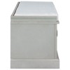 Okak Storage Cabinet, Accent Cabinet with 2 Drawers and 2 Doors, Cabinet for Living Room, Bedroom, Entryway, Hallway, Gray - 4 of 4