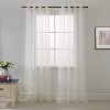 RT Designers Collection Cara Grommet Curtain Panel for Windows 54" x 84" Beige - 2 of 4