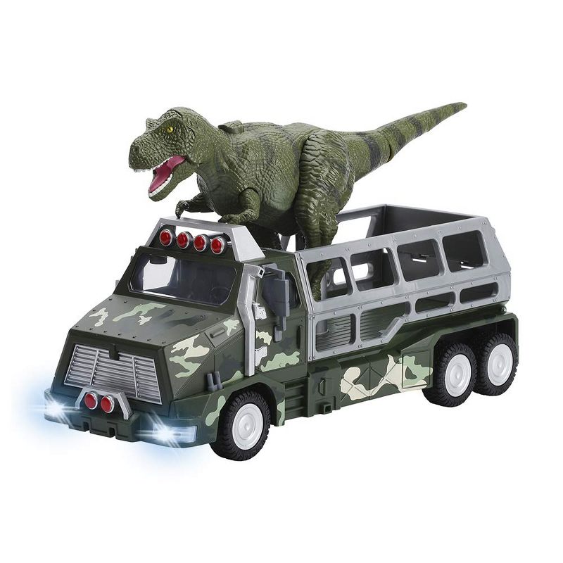 BUILD ME Dinosaur Transport Truck Toy, 1 of 7