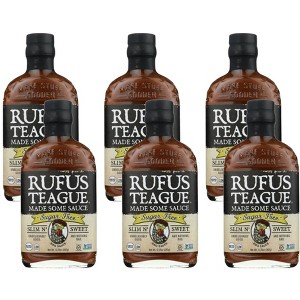 Rufus Teague BBQ Slim and Sweet Sauce - Case of 6/13 oz - 1 of 4