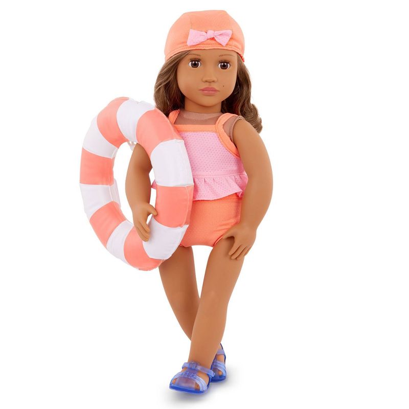 Our Generation Floaty Fun Swimsuit Outfit for 18&#39;&#39; Dolls, 4 of 8
