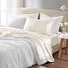 Sapphtopaz Luxury Satin Comforter Set, Bedding Set Fitted Sheet Set with 1 Flat Sheet,1 Fitted Sheet,2 Pillowcase, Machine Washable - 2 of 4