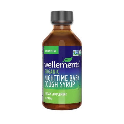 Wellements Organic Day &#38; Night Baby Cough Syrup - 2pk/4 fl oz