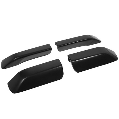 Unique Bargains Roof Rack Rail Cover End Leg Cover Shell Cap for Toyota 4Runner 2010-2019 Black 4pcs