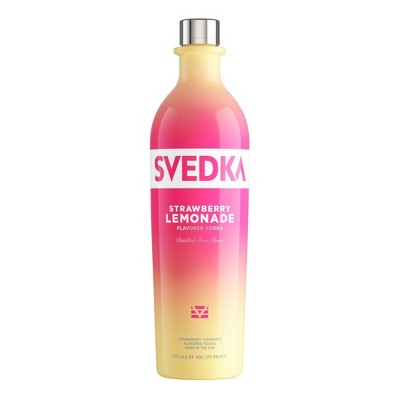 SVEDKA Strawberry Lemonade Flavored Vodka - 750ml Bottle