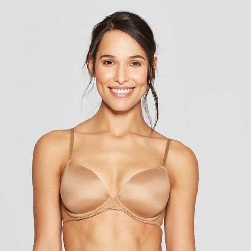 Women's Icon Full Coverage Lightly Lined T-Shirt Bra - Auden™ Brown 32D