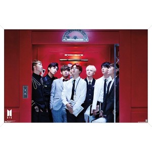 Trends International BTS - The Most Beautiful Moment in Life pt. 1 Framed Wall Poster Prints - 1 of 4