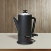 Presto 02815 Cordless Coffee Maker Stainless Steel Percolator, Easy Pour, Black - 2 of 4