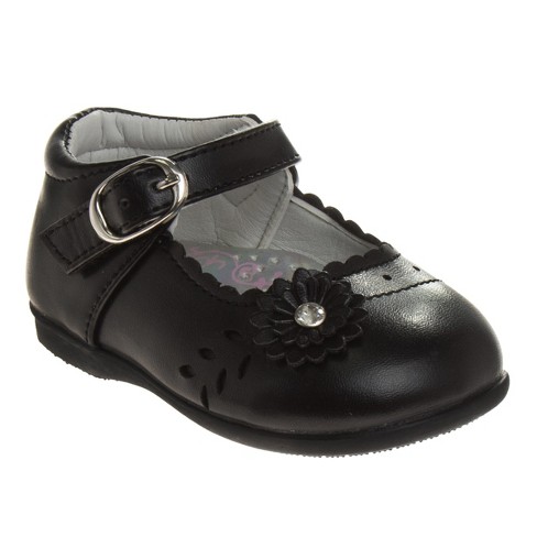 Little girl sale dress shoes black