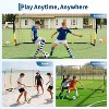 Soccer Goal Nets for Backyard,Training,Soccer Training Equipment Portable Net for Soccer/Football Practice,Metal Goal Post for Adults Kids,Easy Setup - 3 of 4