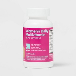 Women's Daily Multivitamin Dietary Supplement Tablets - 100ct - up&up™ - 1 of 4
