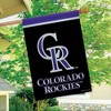 Briarwood Lane Colorado Rockies House Flag MLB Licensed 28" x 40" - 4 of 4
