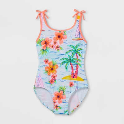 Girls' One Piece Swimsuits : Target