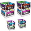 Cassette Tape Bucket Centerpiece (8 Pack) - 80s & 90s Party Supplies, Retro Music Theme Decoration for Adults & Kids by 4E's Novelty - image 2 of 4