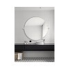 Elegant Lighting Round Pivot Mirror 30 inch in Silver - 2 of 4