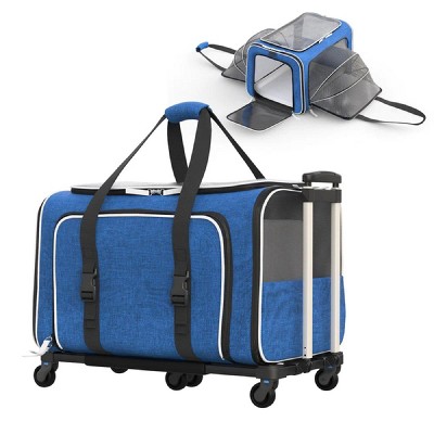 Expandable Wheeled Pet Carrier