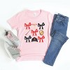The Juniper Shop Coquette Baseball Red Chart Youth Short Sleeve Tee - 3 of 4