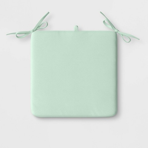 Outdoor Chair Cushion Mint Green - Room Essentials™ : Target