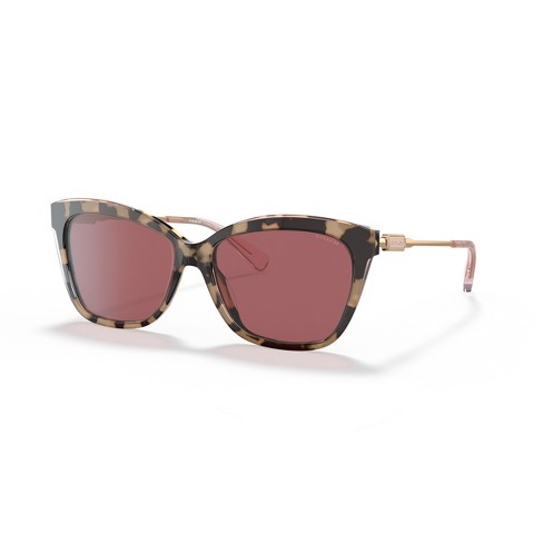 Coach burgundy sunglasses online