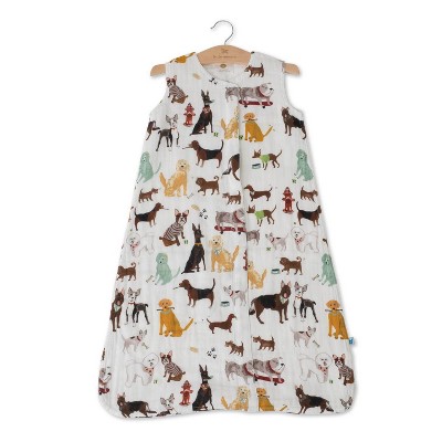 Image of Little Unicorn 100% Cotton Muslin Sleep Bag Swaddle Wrap - Woof M