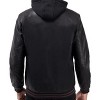 X RAY Mens Motorcycle PU Leather Jacket With Faux Shearing Lining - 2 of 4