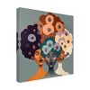 Canvas Wall Art - Ray Heere 'Mid Century Diversity Portraits 15' Wall Art for Living Room, Bedroom, or Office Décor by Trademark Fine Art - 24 x 24 - 2 of 4