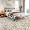 Washable Area Rugs for Living Room, Floral Rugs Oriental Vintage Rugs - 3 of 4