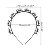 Unique Bargains Women's Fashion Faux Pearl Headband 4.13" ID Silver Tone 1 Pc - 3 of 4