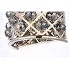 Elegant Lighting Madison 1 light Polished Nickel Wall Sconce Silver Shade (Grey) Royal Cut Crystal - 4 of 4