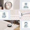 Acekool Checkered Rug - Soft Machine Washable & Non-Slip, Easy Care Low Profile Border Mat for Kitchen Hallway Door - 4 of 4