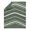 Sweet Jojo Designs Girl Baby Crib Bedding Set - Dark Green and Ivory Boho Fringe Collection 4pc - 3 of 4
