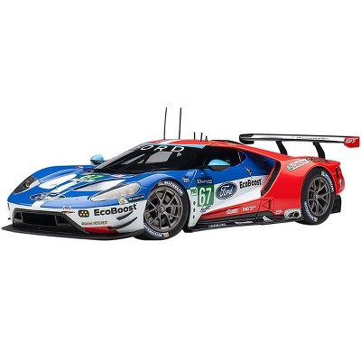 Ford GT #67 Harry Tincknell - Andy Priaulx - Pipo Derani 24H Le Mans (2017) 1/18 Model Car by Autoart