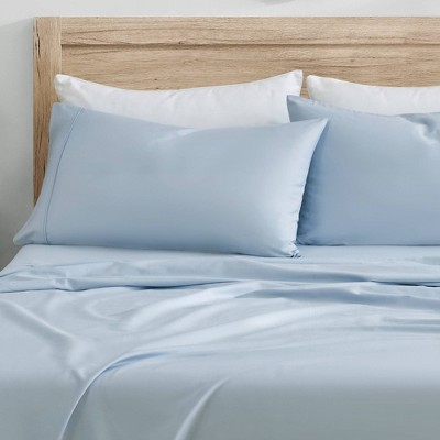 Photo 1 of 100% Organic Cotton Solid Sheet Set - Kindlier SIZE TWIN 